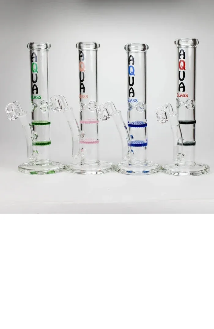 10" AQUA Glass Rig