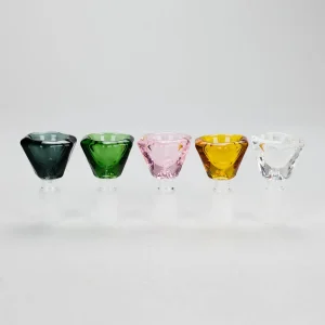 14mm Colourful Crystal Diamond Glass Bowl