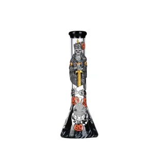 14″ 7mm Resolute King Straight Tube Glass Bong