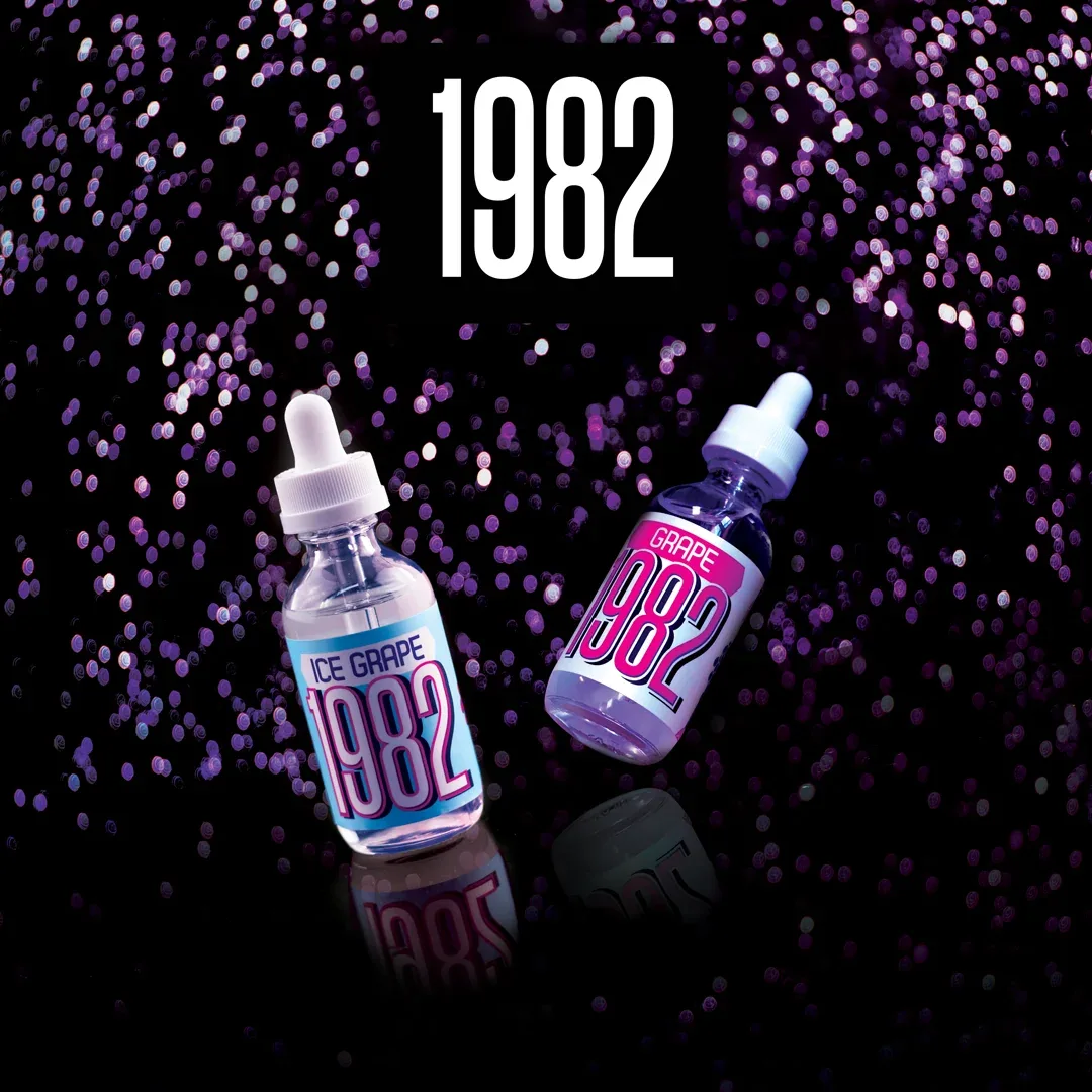1982 ICED GRAPE E-LIQUID - 60ML - Image 2