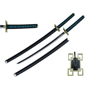 42″ Azure Serpent Samurai Sword