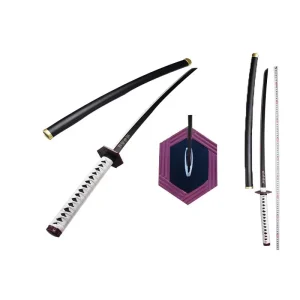 42″ Silver Wyrmblade Samurai Sword
