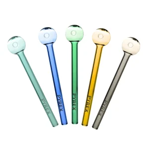 6″ Coloured Glass Oil Pipe
