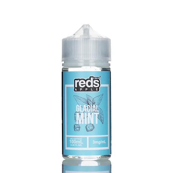 7 Daze Eliquid – Glacial Mint – 100ml - Image 2