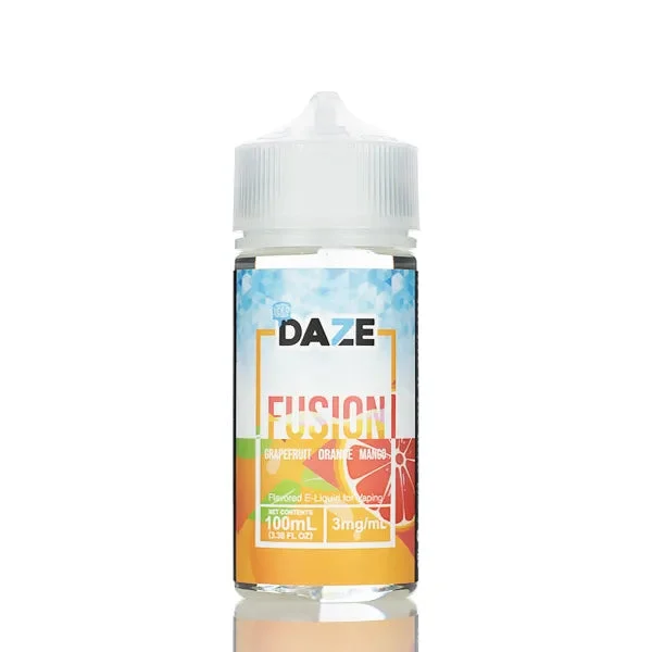 7 Daze Fusion TFN – Grapefruit Orange Mango ICED- 100ml - Image 2