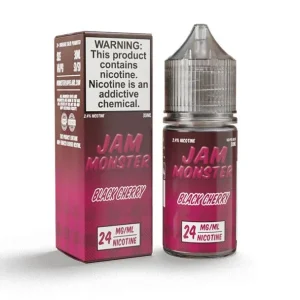 Black Cherry - 48mg - Jam Monster Salts - 30mL