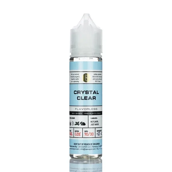 BSX Vapor E-Liquid – Crystal Clear – 60ml - Image 2