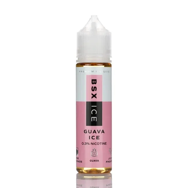 BSX Vapor E-liquid – Guava Ice – 60ml - Image 2