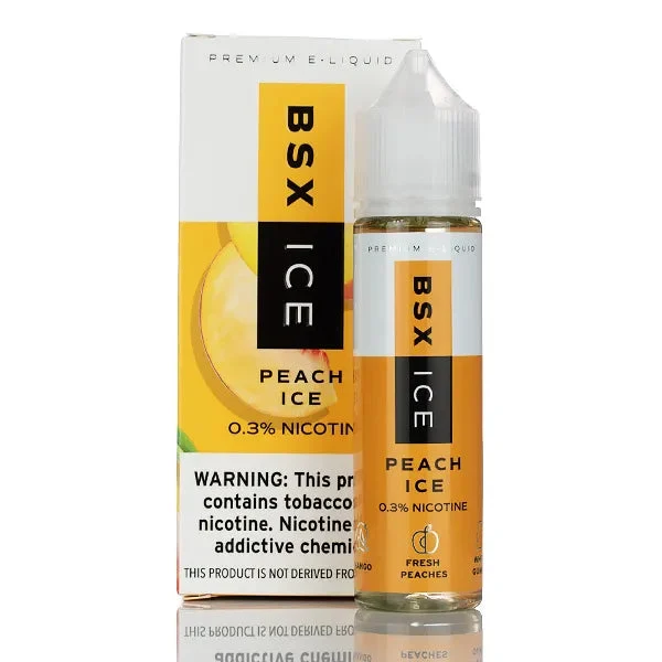 BSX Vapor E-liquid – Peach Ice – 60ml