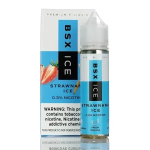 BSX Vapor E-liquid – Strawnana Ice – 60ml