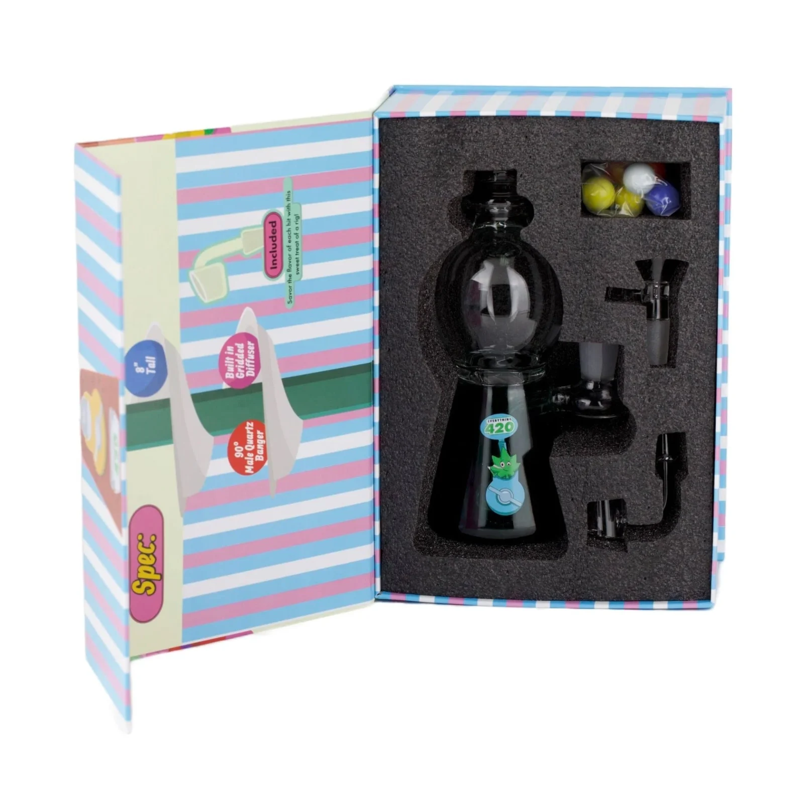 Bubblegum Dab Rig - 8in - Image 2