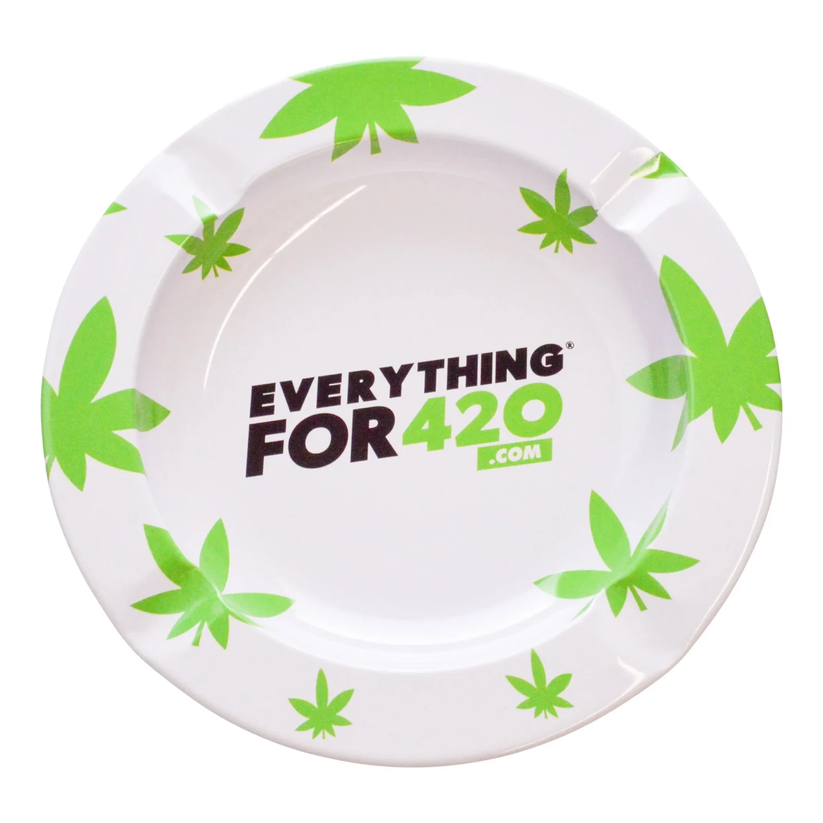 EF420 Round Metal Ashtray - 5in - Image 2