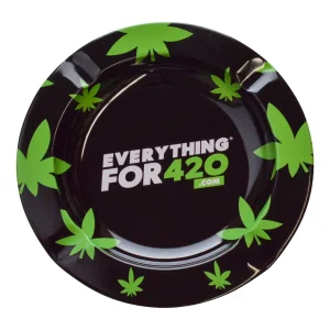 EF420 Round Metal Ashtray - 5in