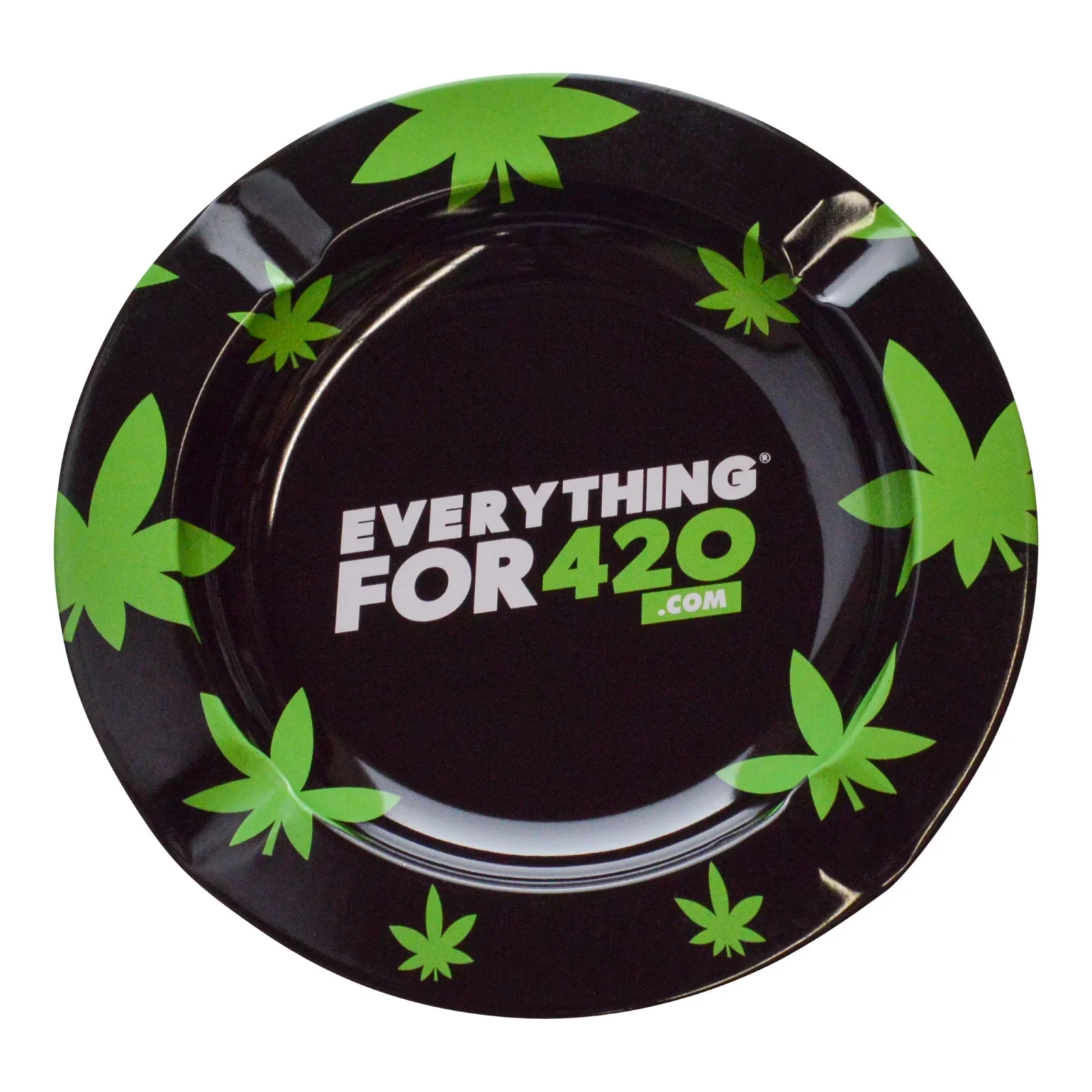 EF420 Round Metal Ashtray - 5in