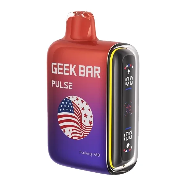 Fcuking Fab Geek Bar Pulse Patriot Edition - Vapeoutletus Online Vape Store