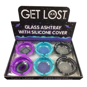 FUJIMA GLASS/SILICONE – ASHTRAY – 6CT
