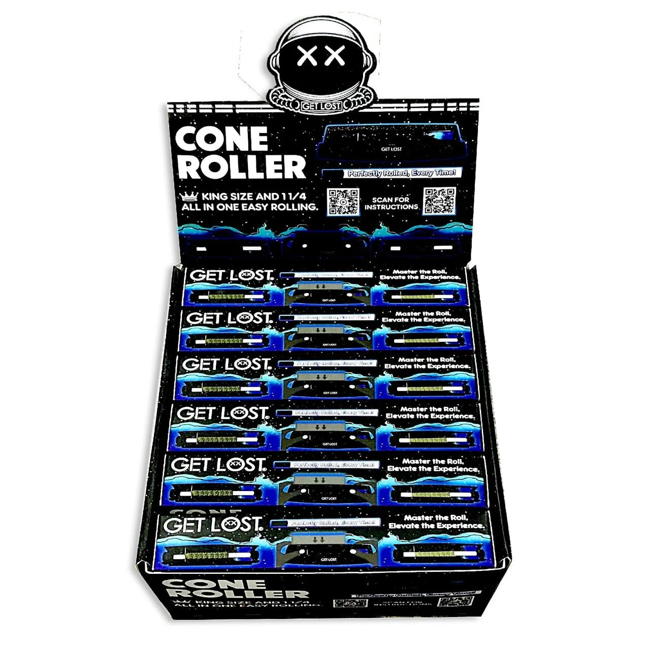 Get Lost Cone Roller Machine 12PK