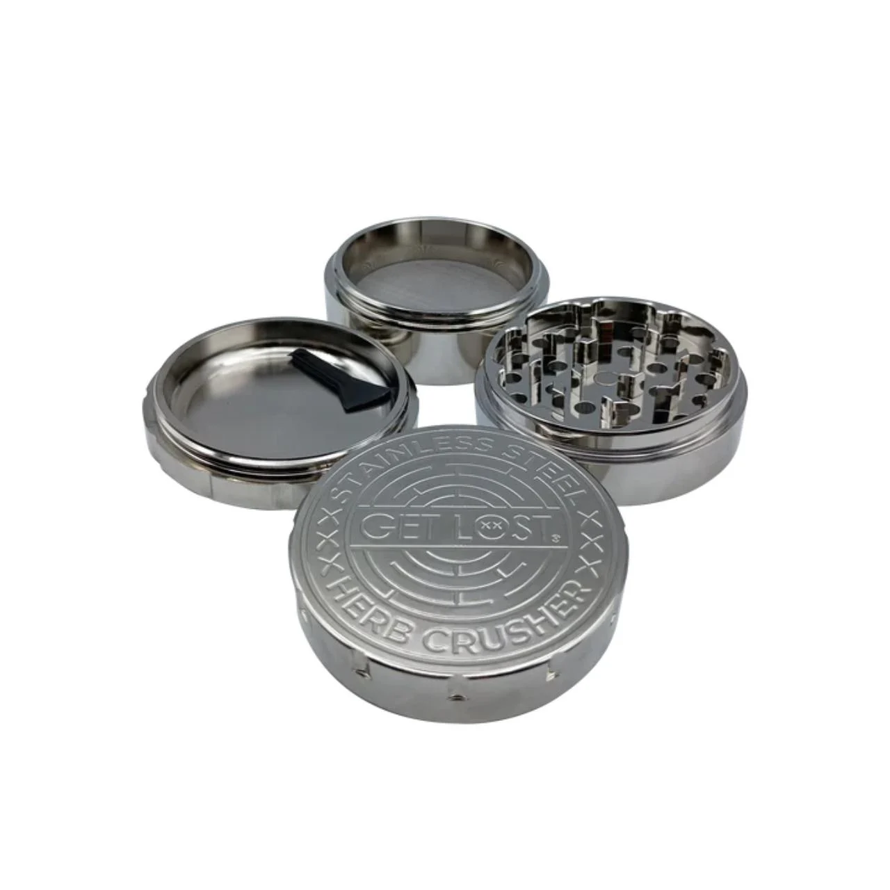Get Lost Stainless Steel Grinder - Image 2