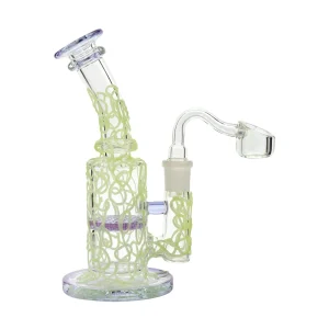 Glow in the Dark Mini Dab Rig - 7in