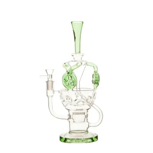 Haute - 12" Crater Hollow Tri-Support Bong