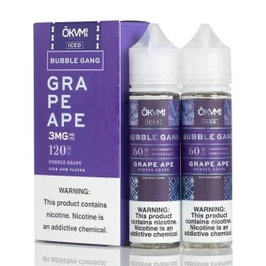 ICED Grape Ape – OKAMI BRAND – 120mL