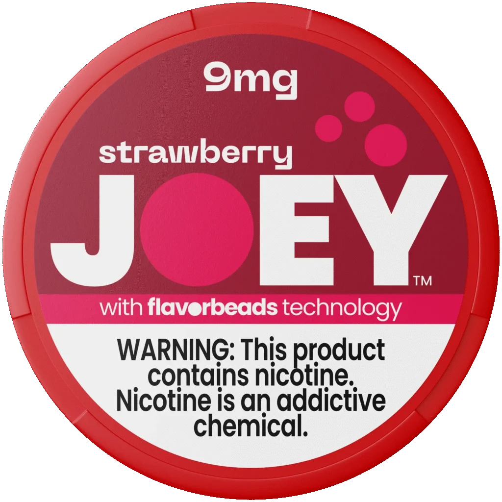 Joey Strawberry Nicotine Pouches – 9mg (5-Pack)