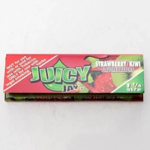 Juicy Jay's 1 1/4 Strawberry & Kiwi Flavoured Papers
