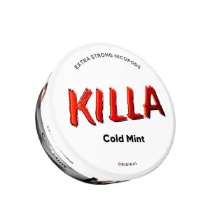 Killa Cold Mint Nic Pouches - 13.2mg / pouch