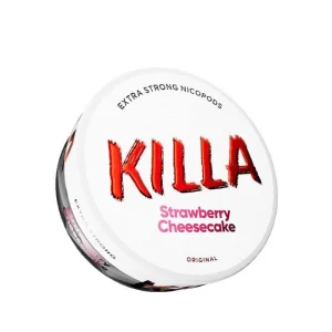 Killa Strawberry Cheesecake Nic Pouches - 13.2mg / pouch