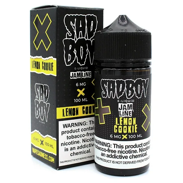 Lemon Cookie - 3mg - Sadboy - 100mL
