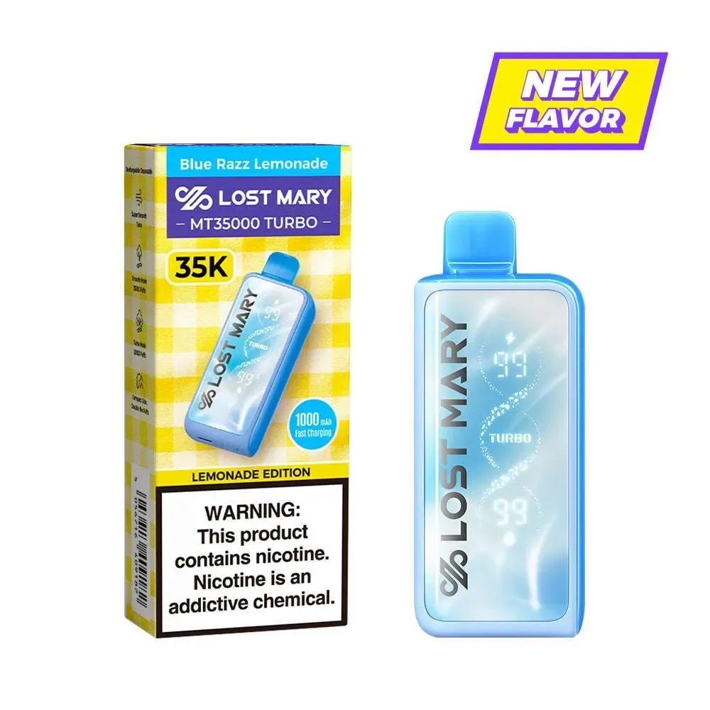 Lost Mary MT35K “Lemonade Edition” Disposable Device – 35,000 Puffs