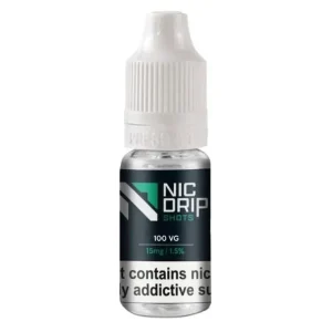 NIC DRIP – 100VG – 15MG – NICOTINE SHOT
