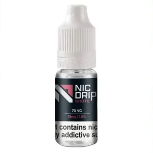 NIC DRIP – 70VG – 15MG – NICOTINE SHOT