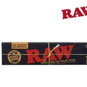 RAW Black King Size Slim Rolling Papers
