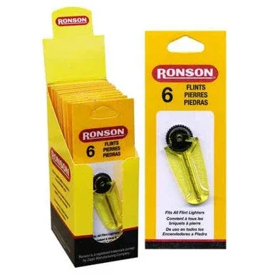 Ronson - 6-Pack Flint
