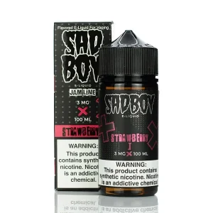 Sadboy TFN E-liquid – Strawberry Jam – 100ml