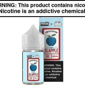 SLAPPLE ICED BY REDS X KEEP IT 100 SALT 30ML