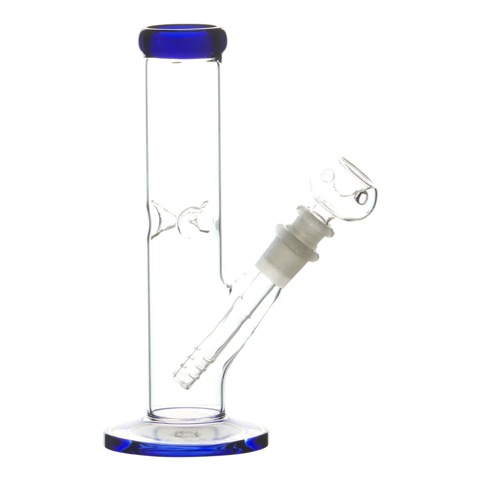 Straight Up Glass Bong - 8in - Image 2