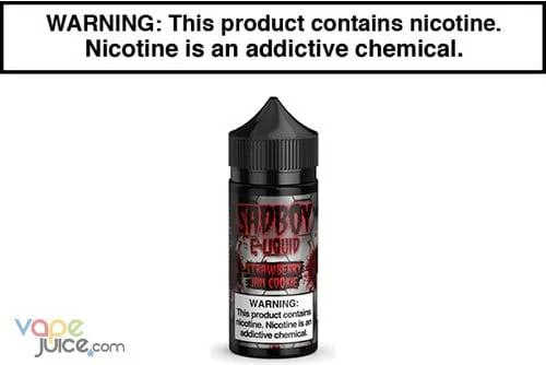 STRAWBERRY JAM COOKIE BY SADBOY E LIQUID 100ML