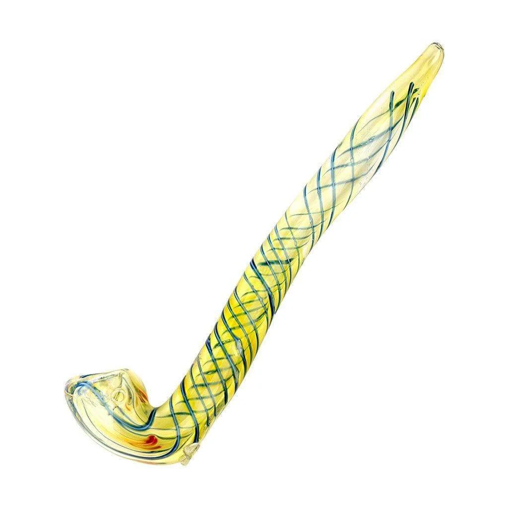 Striped Sherlock Pipe - 8.5in - Image 2
