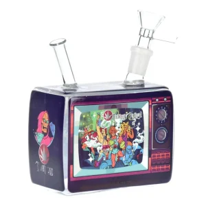 Trippy Vision Retro TV Water Pipe W/Led
