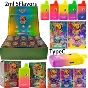 Trusted Poland Stock Empty Buddha Bear Disposable 2 Gram
