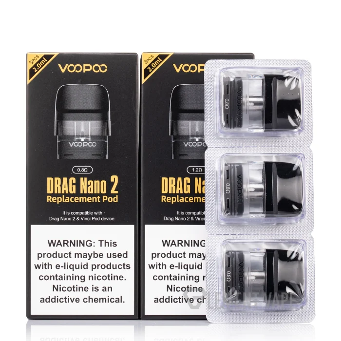 VOOPOO DRAG NANO 2 Replacement Pods