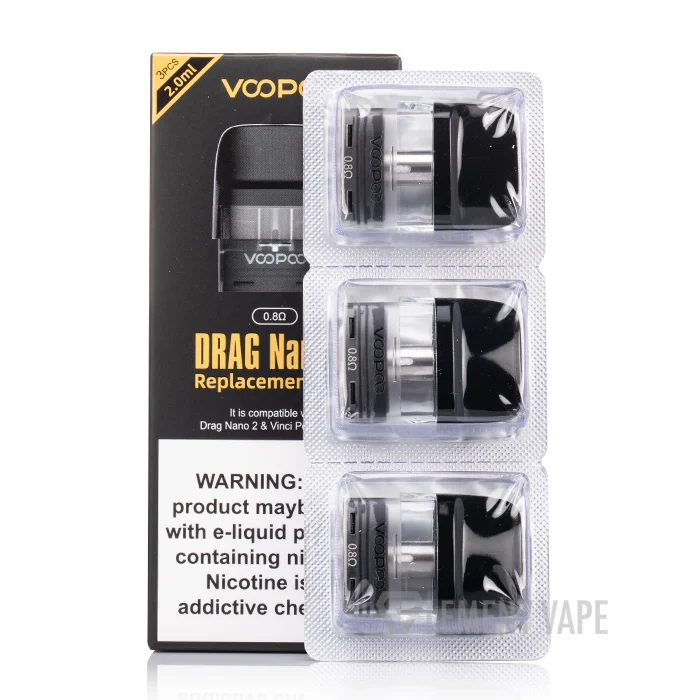 VOOPOO DRAG NANO 2 Replacement Pods - Image 2