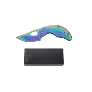Xtreme - 4.88″ Neon Arc Foldable Pocket Knife