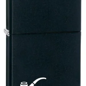 Zippo Lighter - Black Matte Pipe Lighter